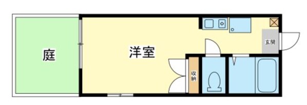 パステルＳＫの物件間取画像